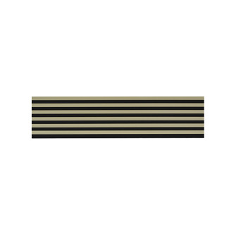 Wooden wall panel 2700 x 300mm (Black-Olive green)